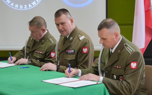 Zmiana warty w Orkiestrze Wojskowej