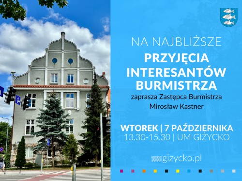 Przyjęcia interesantów | 7 października