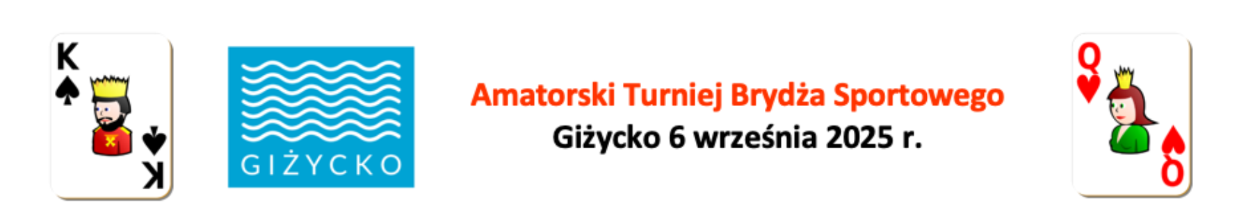 Nagł&oacute;wek z kartami - Amatorski Turniej Brydża Sportowego