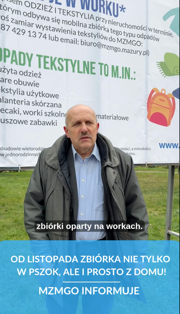Wojciech Ogłuszka o tekstyliach